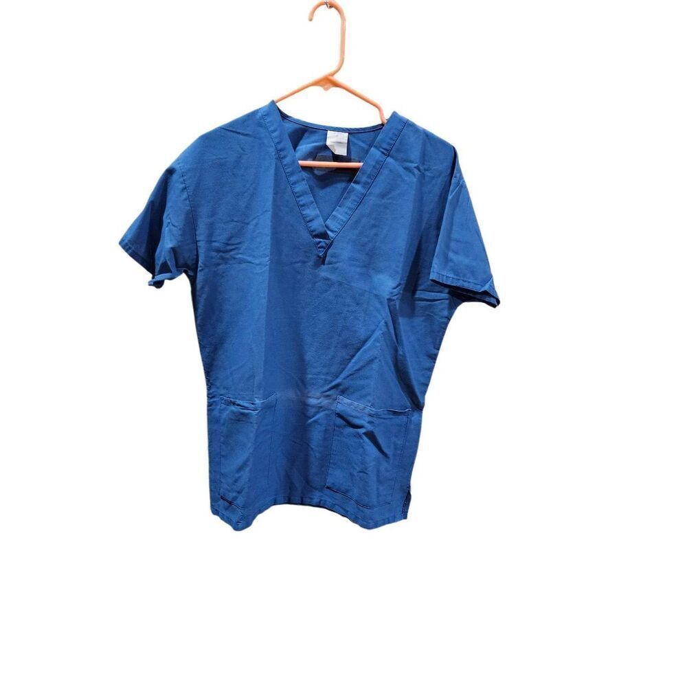 Medline Scrub top M blue item #328